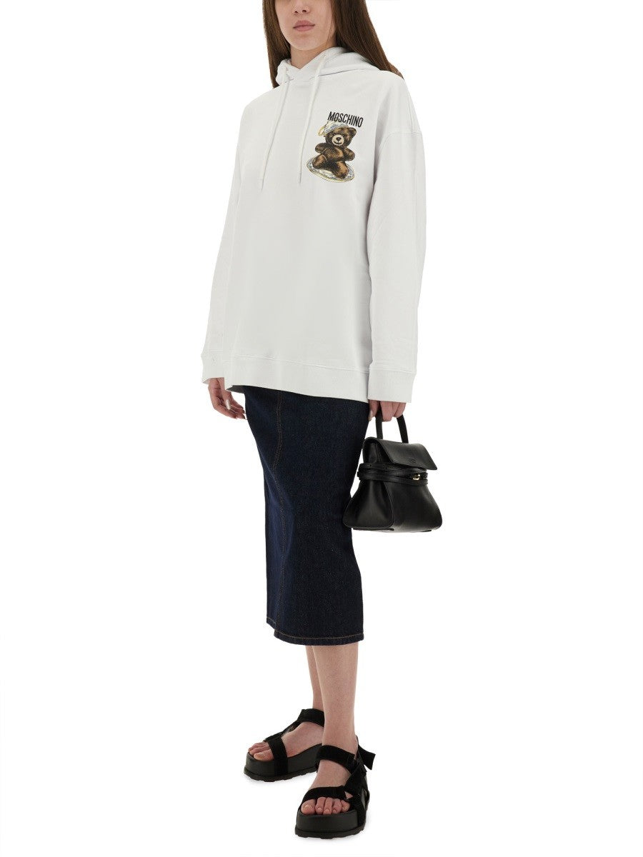 Moschino Women's Sweatshirt White