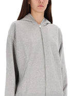 Ganni Women's Teddy Sweatshirt Grey, view 4
