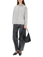 Ganni Women's Teddy Sweatshirt Grey, view 2