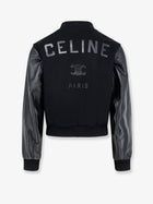 Celine Men's Teddy Virgin Wool Jacket Black, view 2