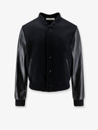 Celine Men's Teddy Virgin Wool Jacket Black
