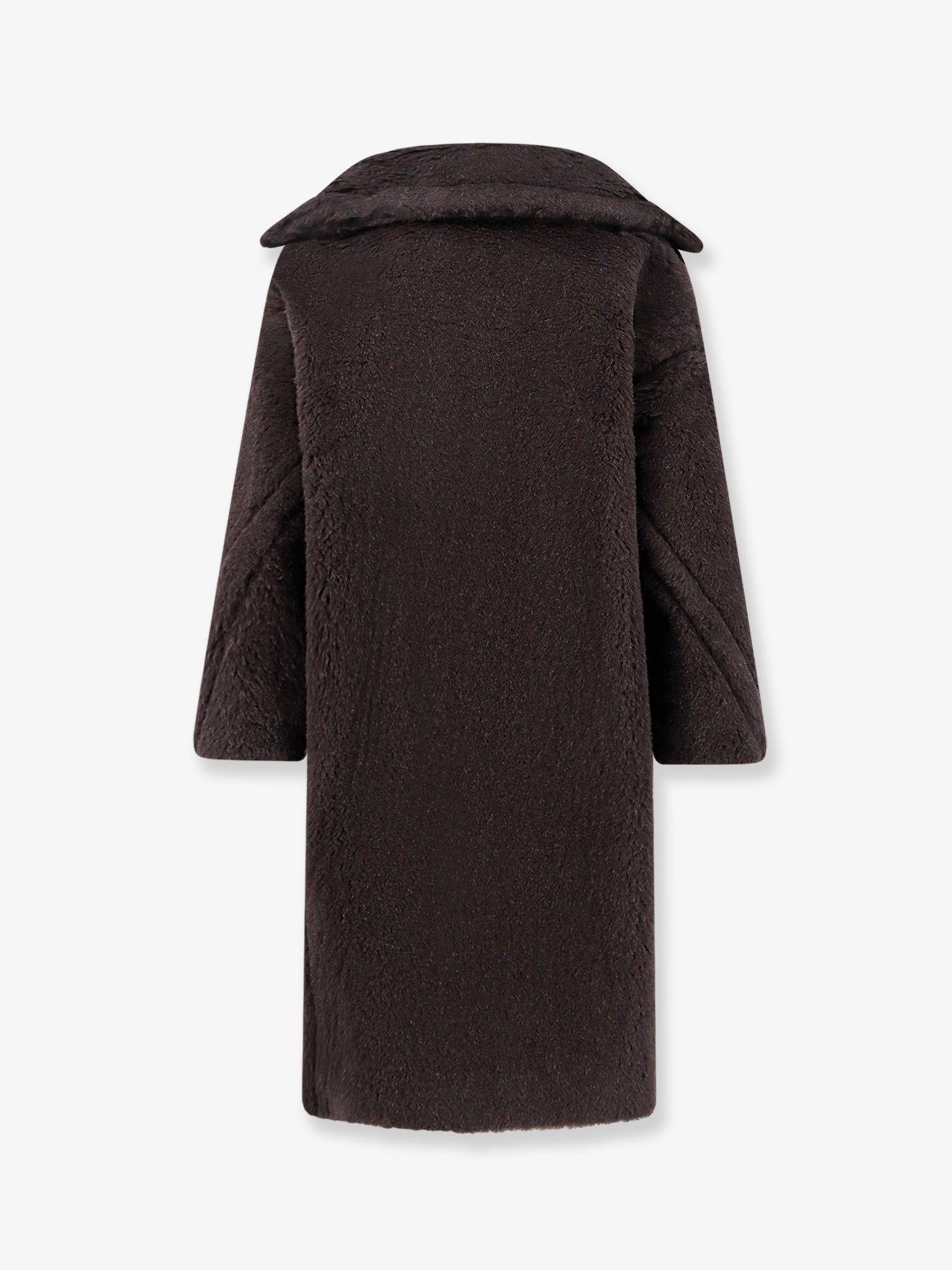 Max Mara Women's Virgin Wool and Silk Coat Black