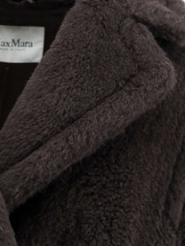 Max Mara Women's Virgin Wool and Silk Coat Black