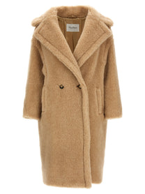 Max Mara Tedgirl Teddy Bear Icon Coat Beige