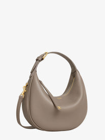 Celine Women's Teen Lulu Leather Shoulder Bag SOURIS
