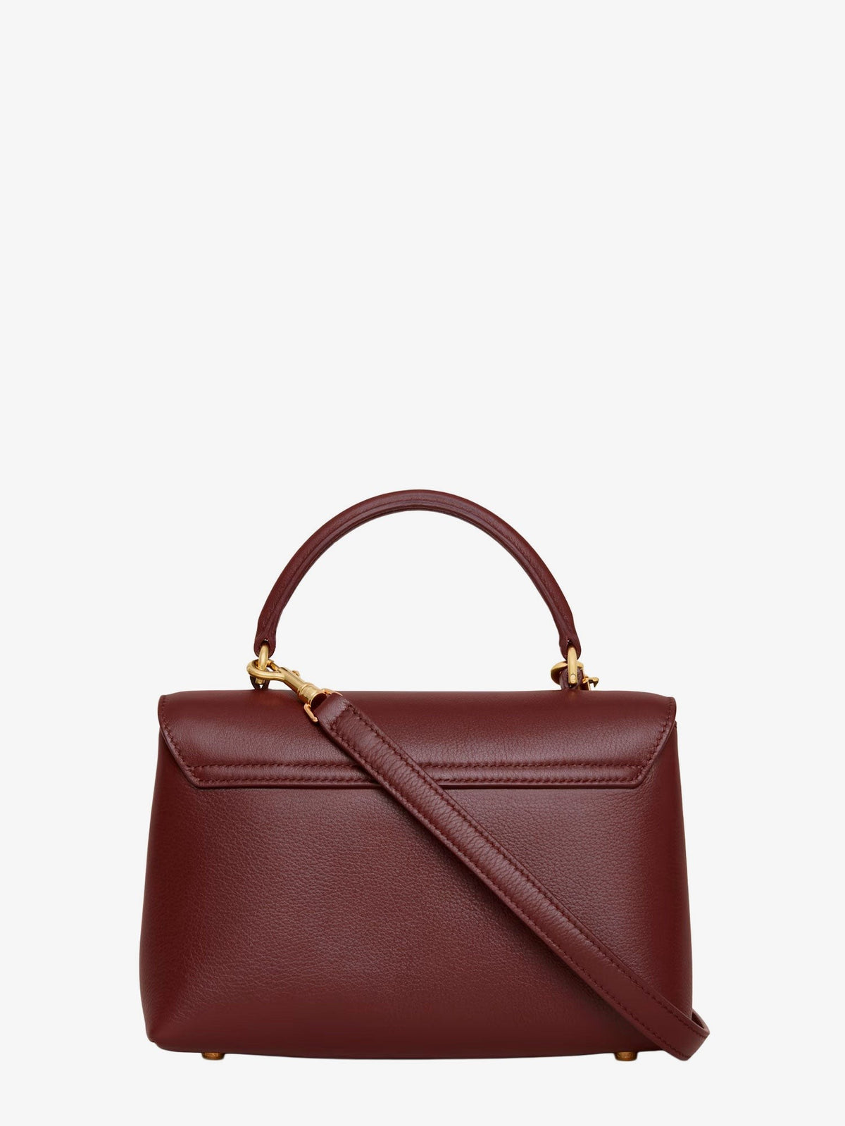 Celine Women's Teen Nino Leather Shoulder Bag Red