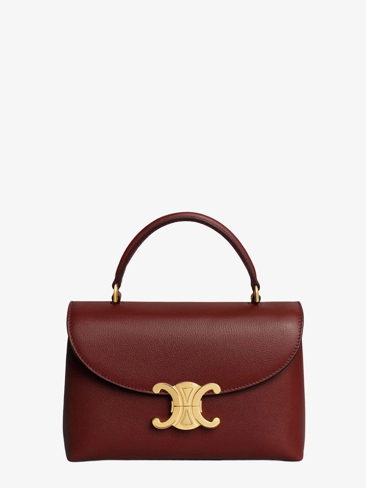 Celine Women's Teen Nino Leather Shoulder Bag Red