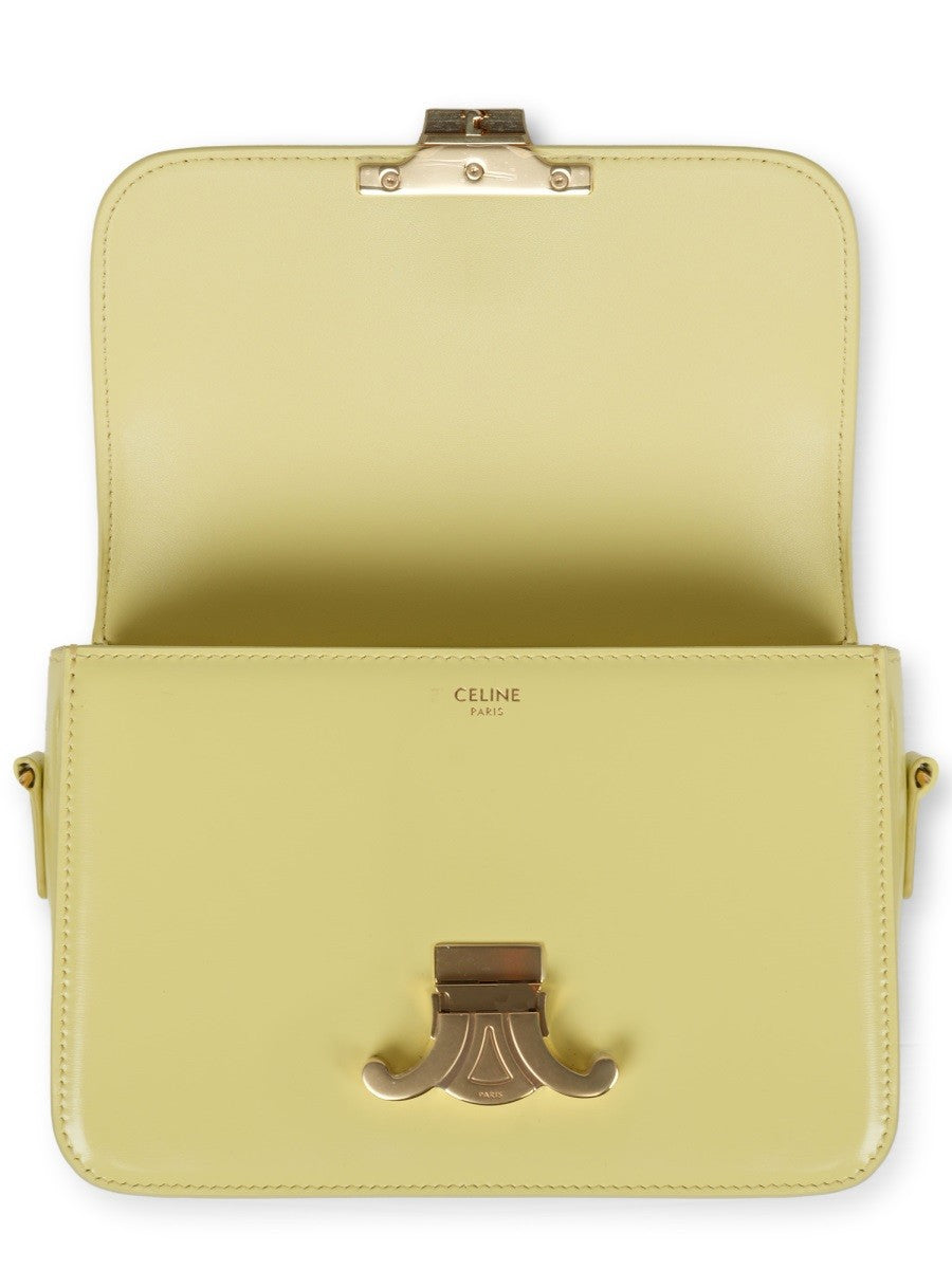 Celine Women's Teen Triomphe Bag Yellow