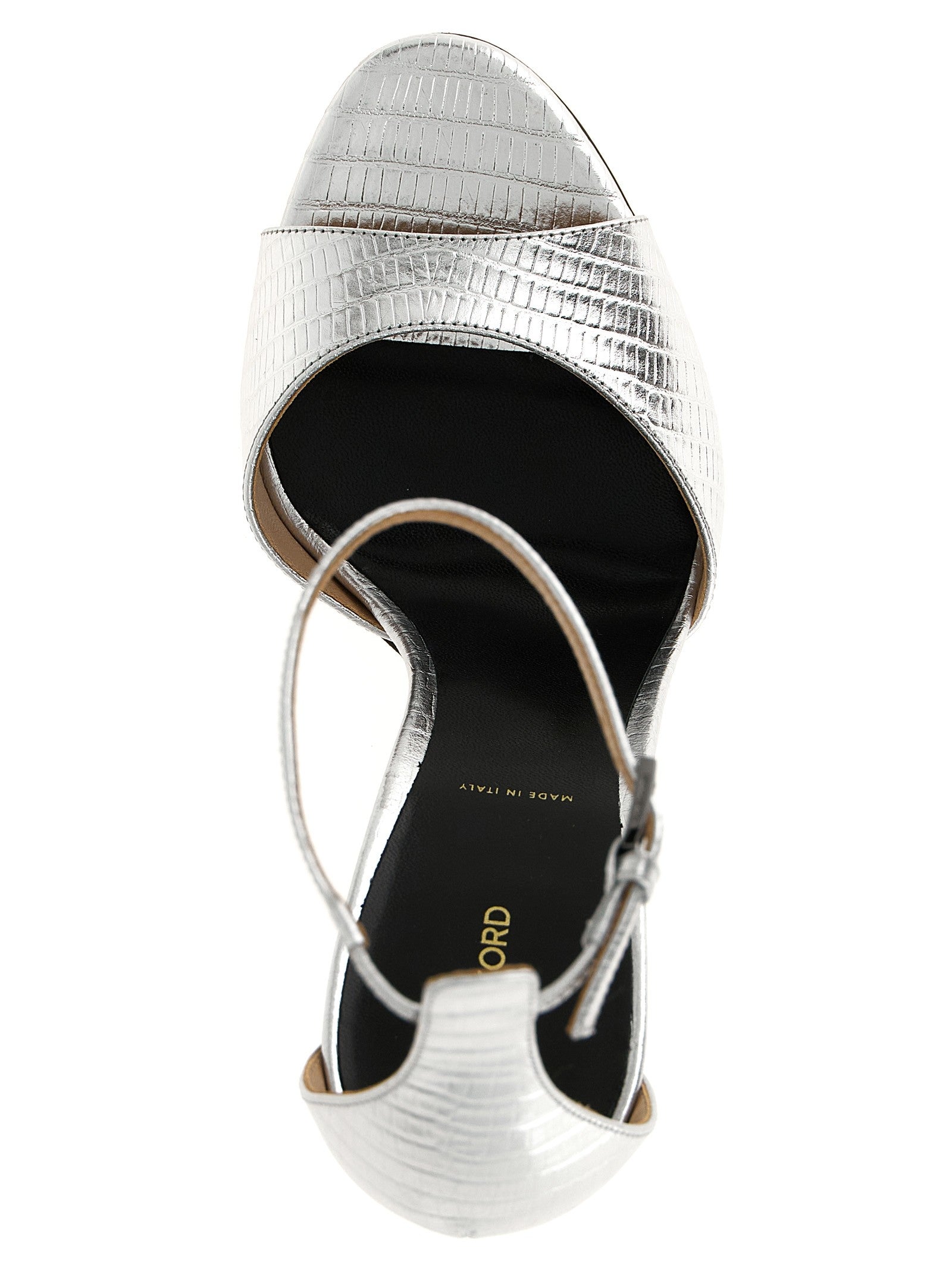 Tom Ford Tejus Sandals Silver