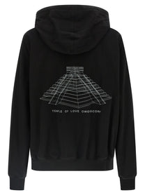 Rick Owens Temple of Love Owenscorptemp Hoodie Black