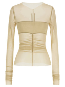 Rick Owens Temple Top Beige