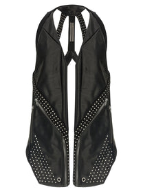 Rick Owens Temple Vest Black