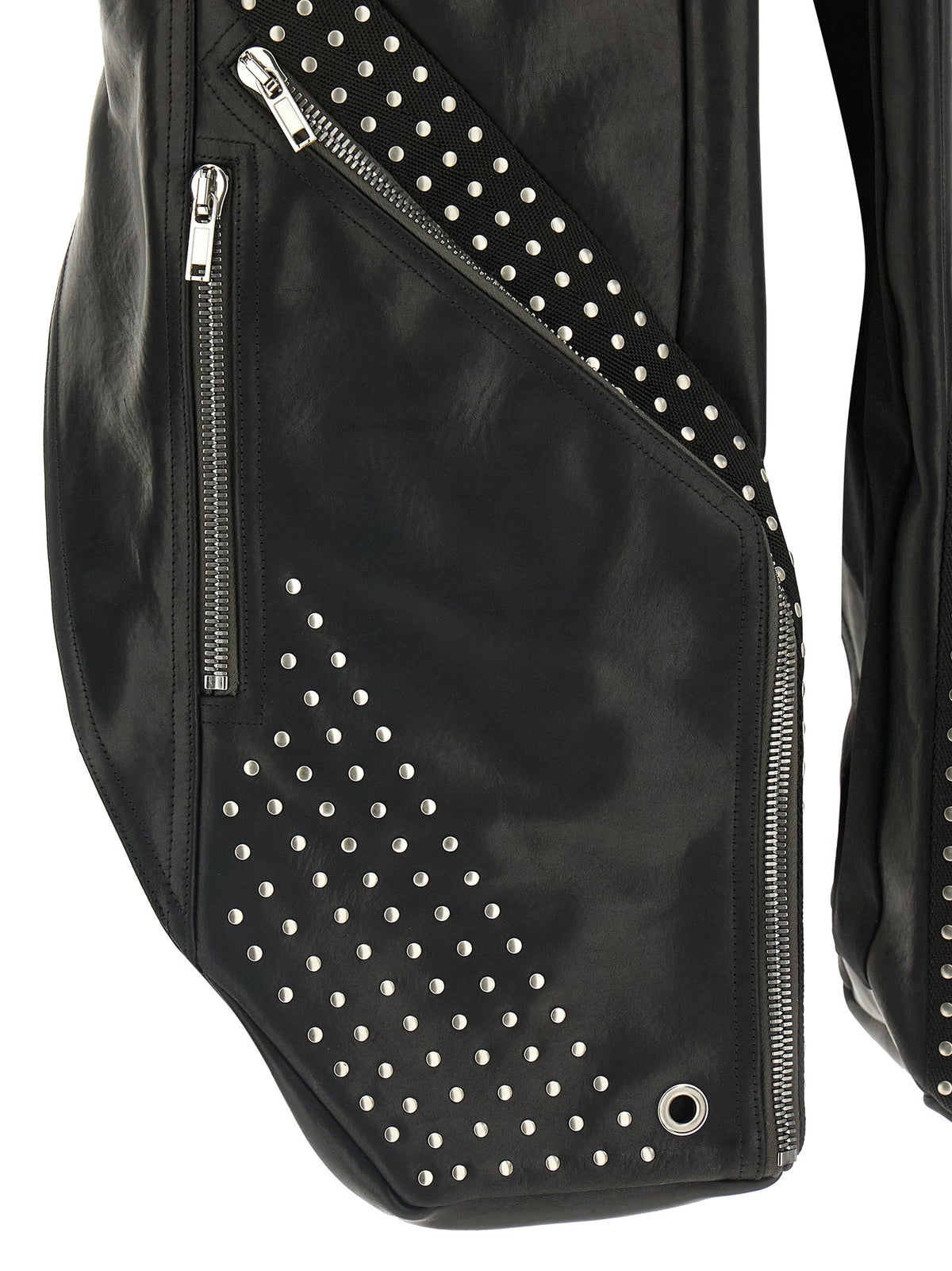 Rick Owens Temple Vest Black, view 4