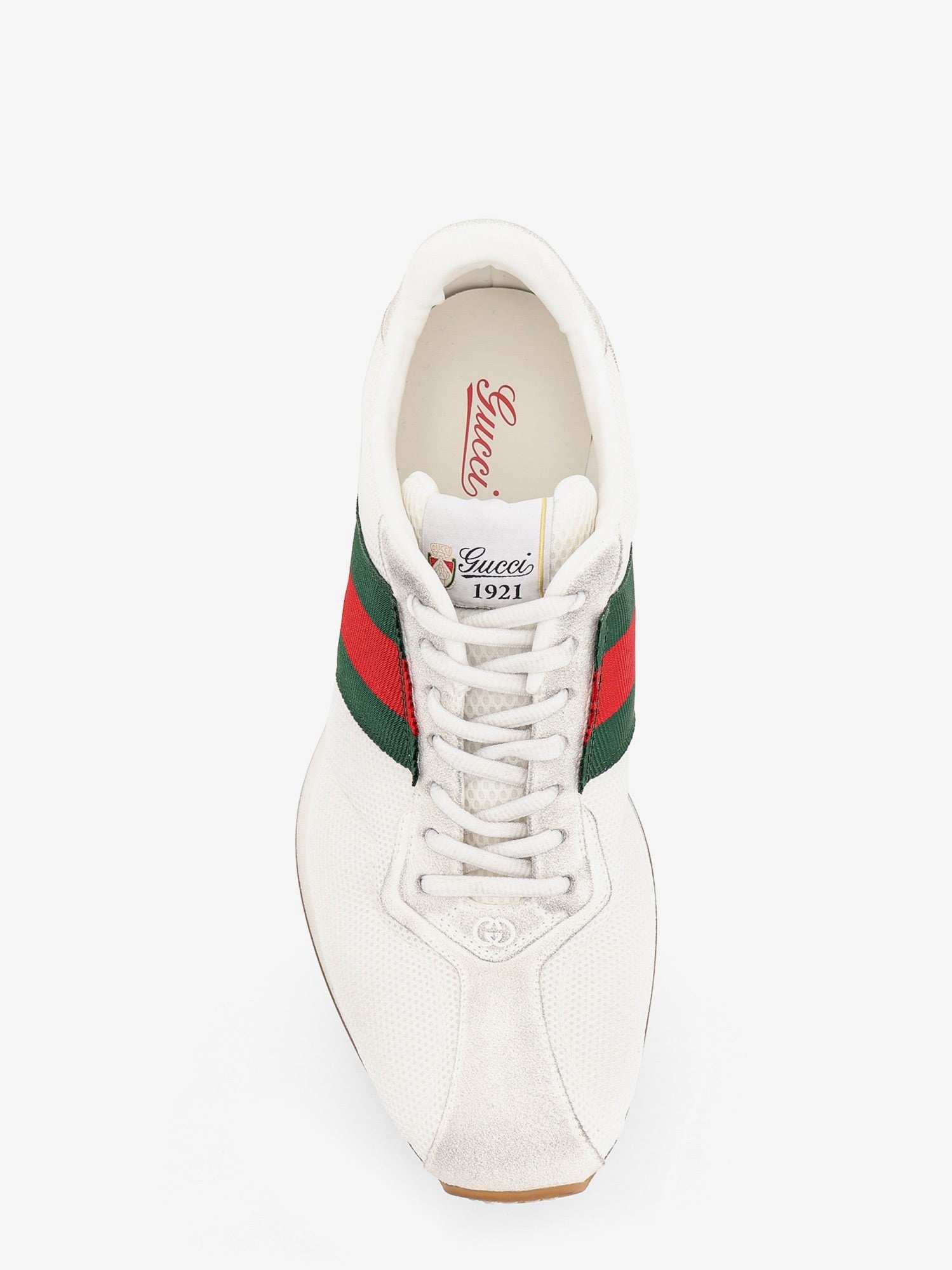 Gucci Men's Tempo Mesh and Suede Sneakers GWGWVRV