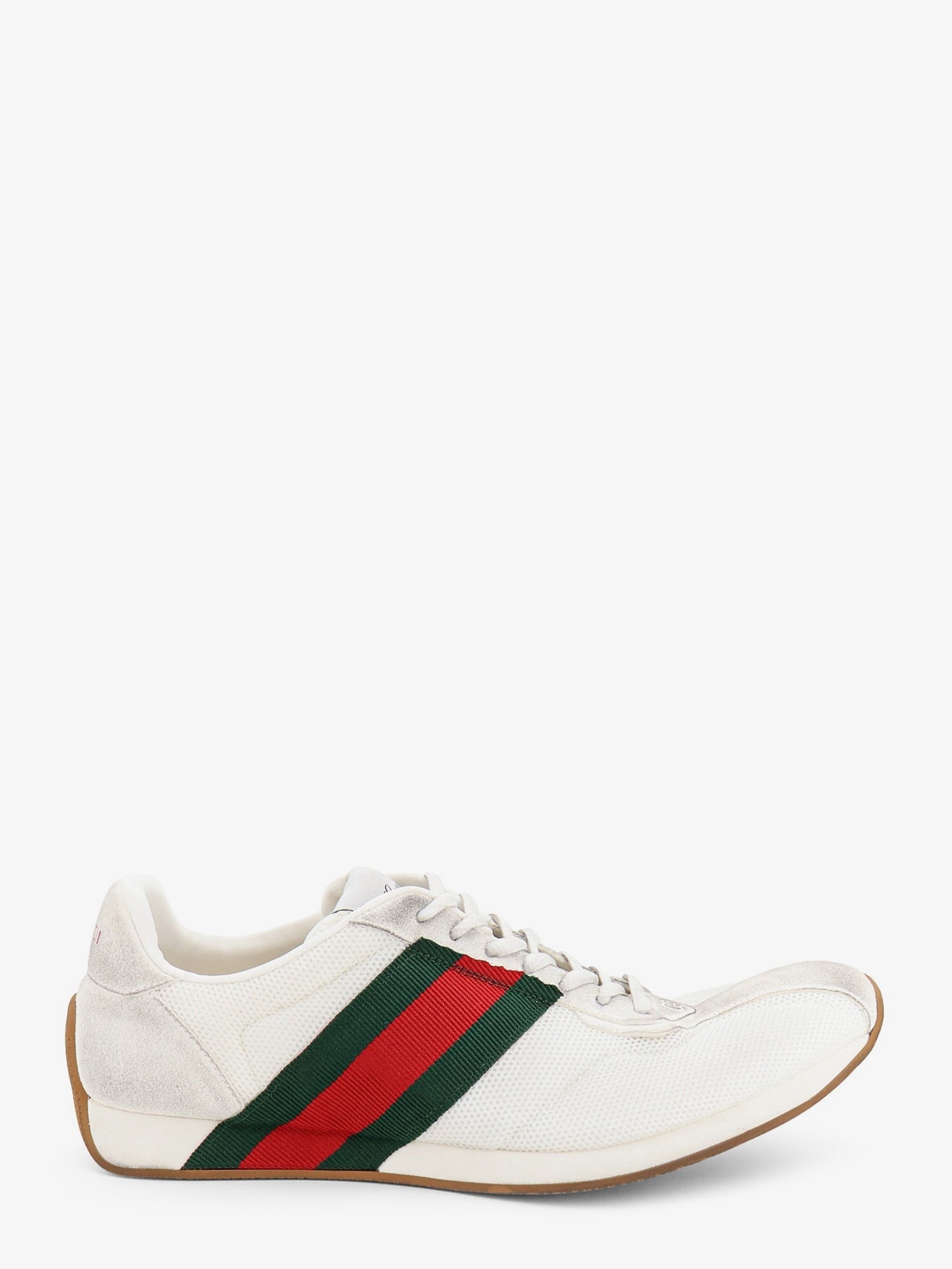 Gucci Men's Tempo Mesh and Suede Sneakers GWGWVRV