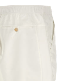 Brunello Cucinelli Tennis Bermuda Shorts White