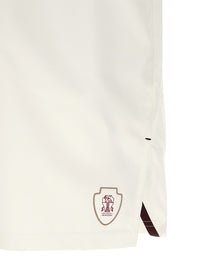 Brunello Cucinelli Tennis Bermuda Shorts White