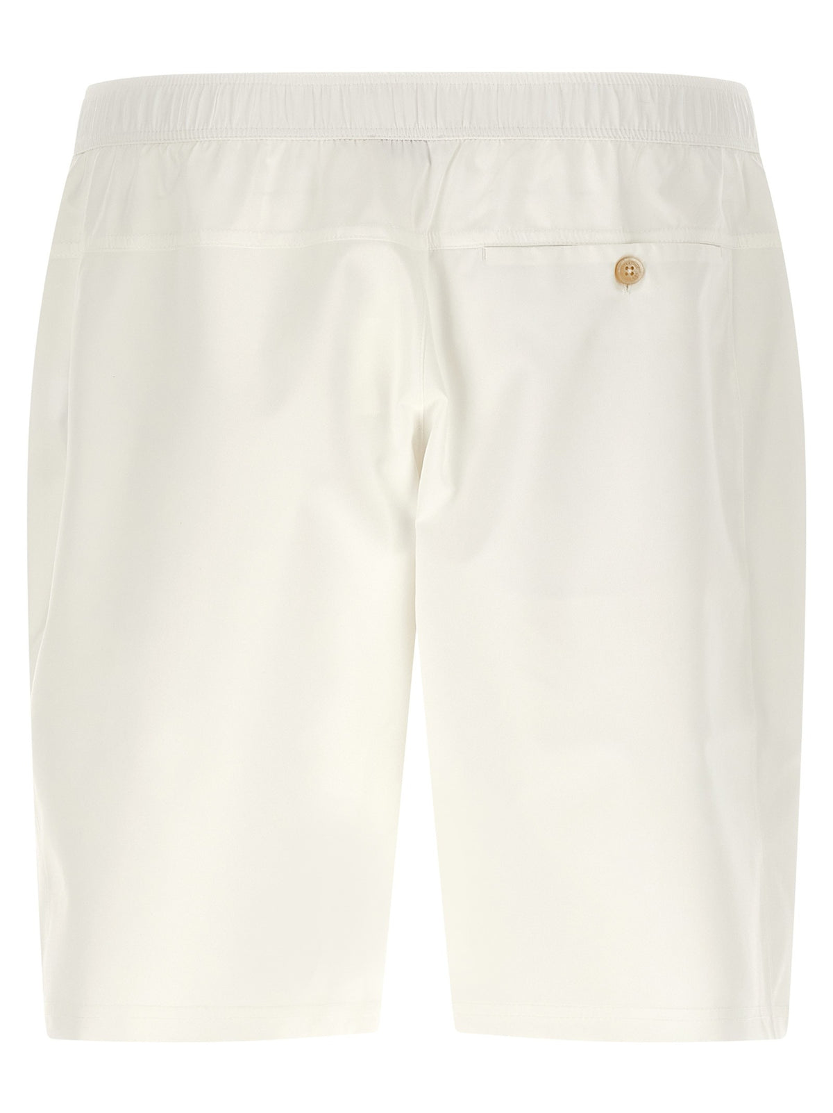 Brunello Cucinelli Tennis Bermuda Shorts White