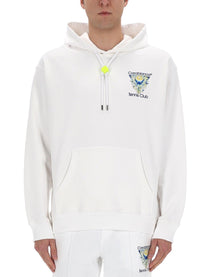 Casablanca Men's Tennis Club Icon Sweatshirt White