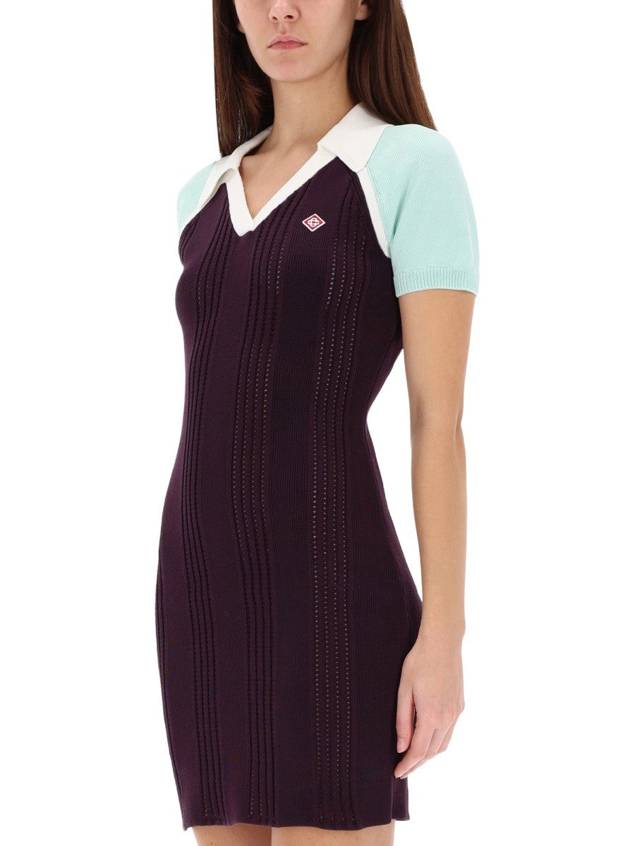 Casablanca Women's Tennis Dress Purple