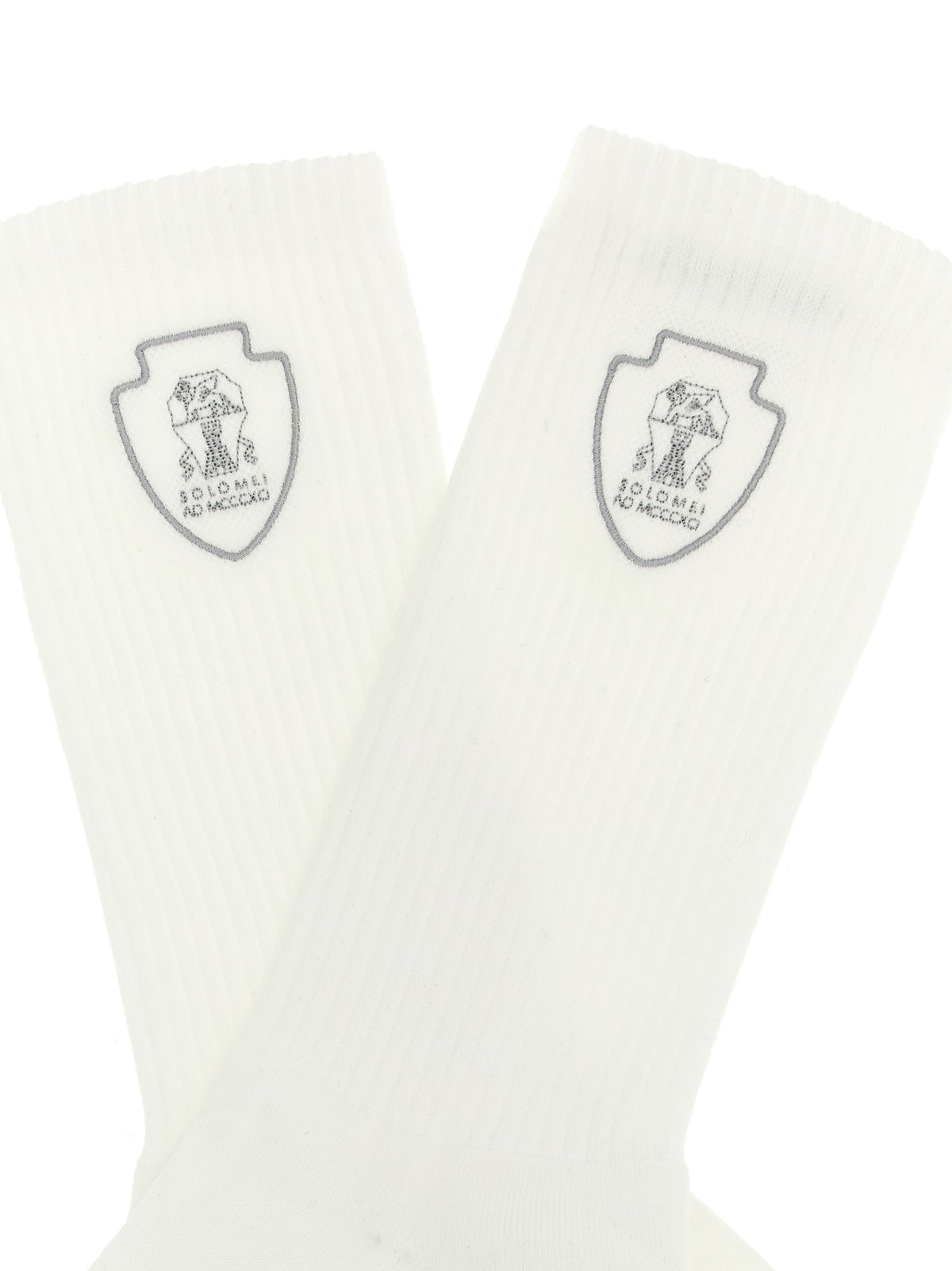 Brunello Cucinelli Tennis Tights White, view 3