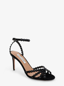 Aquazzura Women's Tequila Sandals Black, view 2