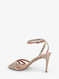 Aquazzura Women's Tequila Sandals Beige