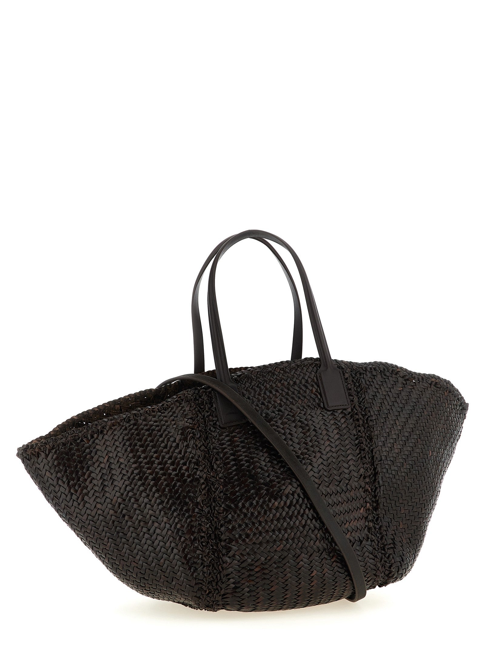 Dragon Diffusion Teresa Maxi Cabas Shopping Bag Brown
