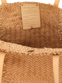 Dragon Diffusion Teresa Maxi Cabas Shopping Bag Beige
