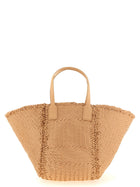 Dragon Diffusion Teresa Maxi Cabas Shopping Bag Beige