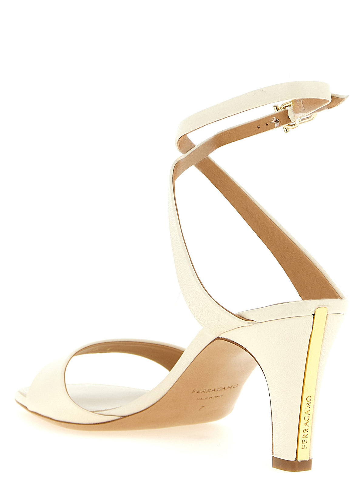 Ferragamo Teresy Sandals Beige, view 3