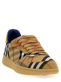 Burberry Terrace Check Sneakers Gold