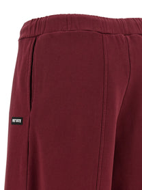 ROTATE Birger Christensen Terry Back Joggers Red