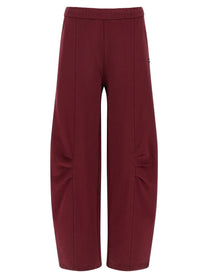 ROTATE Birger Christensen Terry Back Joggers Red