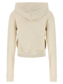 Off-White Terry Off Sweatshirt Beige