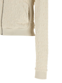 Off-White Terry Off Sweatshirt Beige
