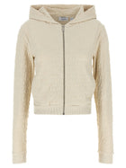Off-White Terry Off Sweatshirt Beige