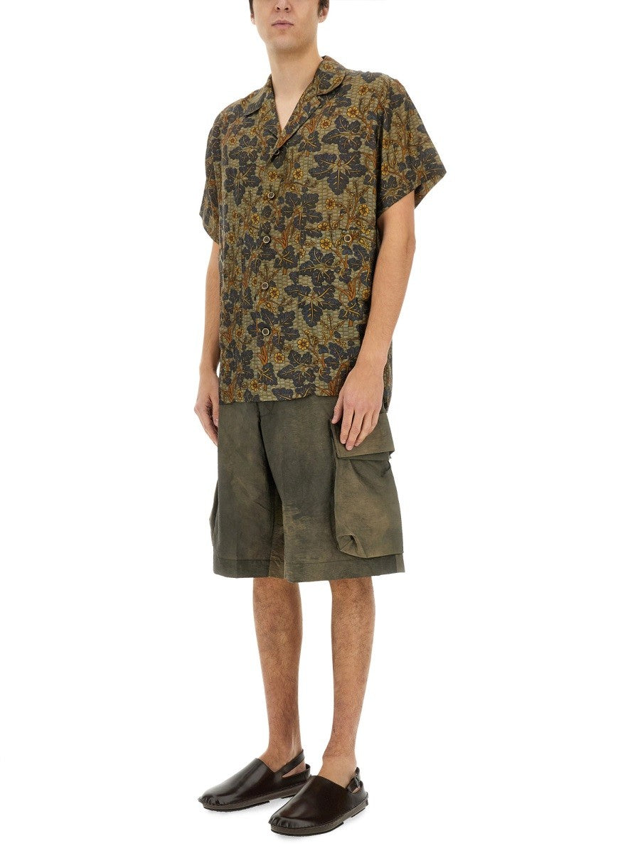 Uma Wang Men's Terry Shirt Multicolor