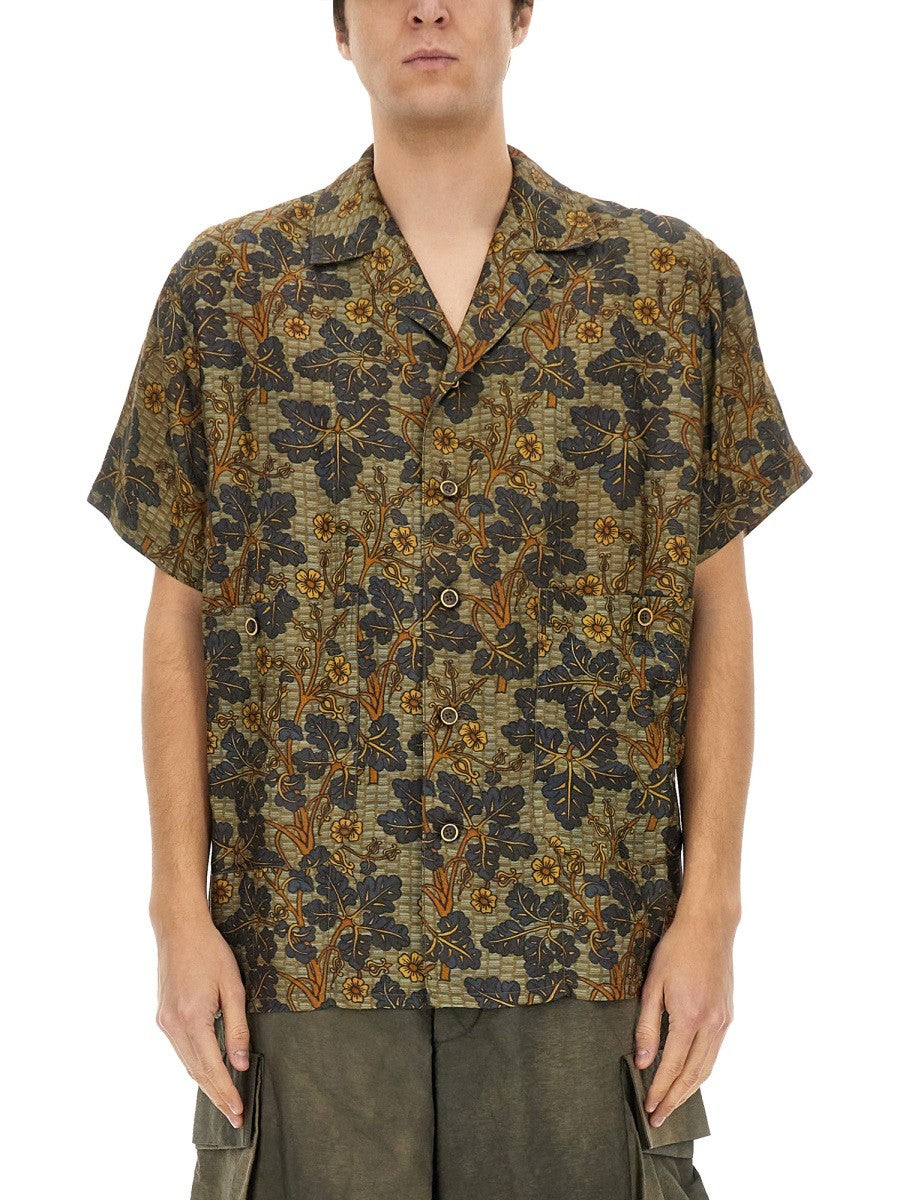Uma Wang Men's Terry Shirt Multicolor