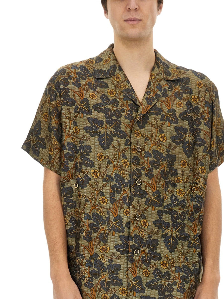 Uma Wang Men's Terry Shirt Multicolor