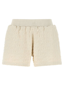 Off-White Terry Shorts Beige