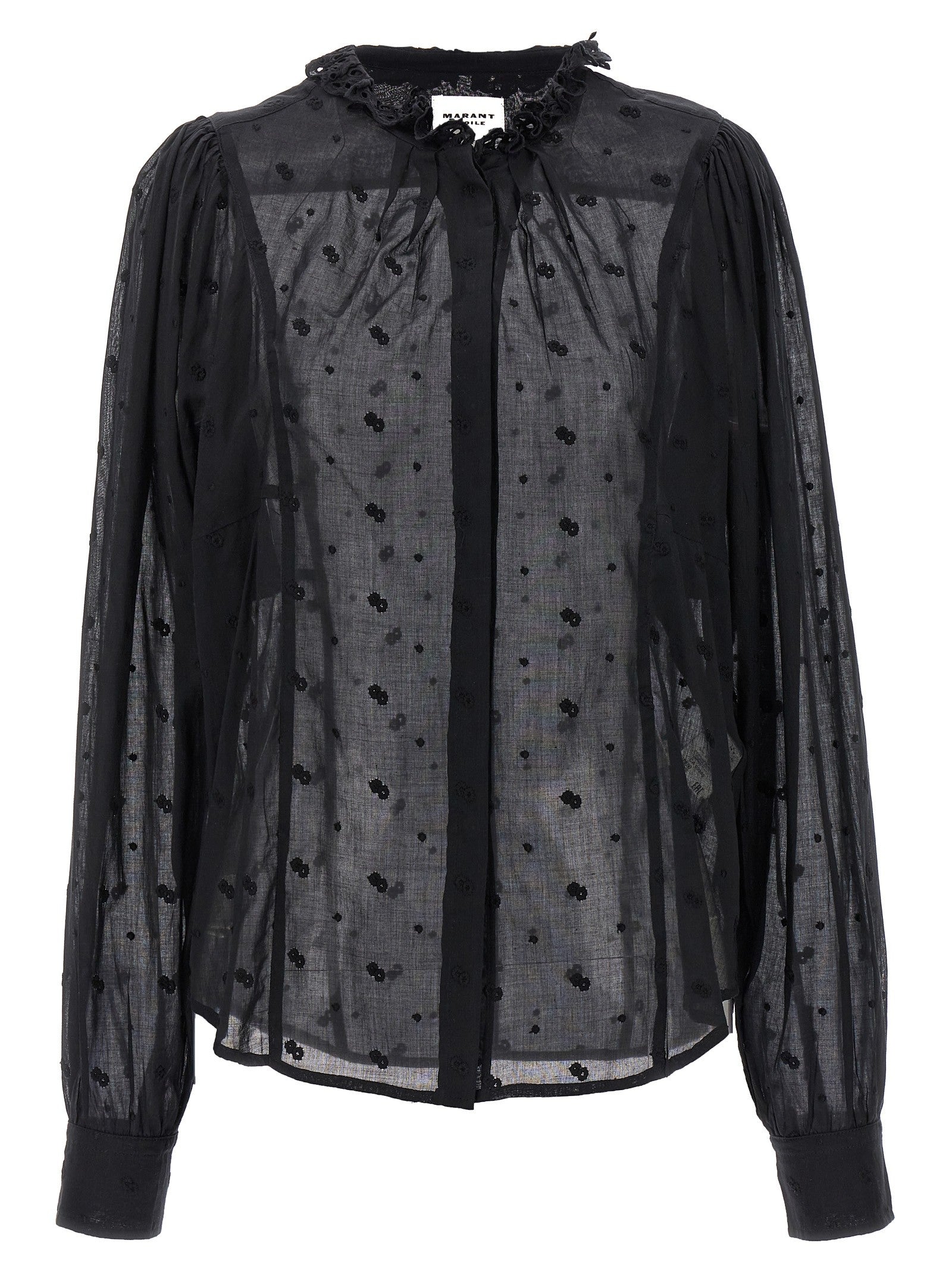 Isabel Marant Étoile Terzali Shirt Black