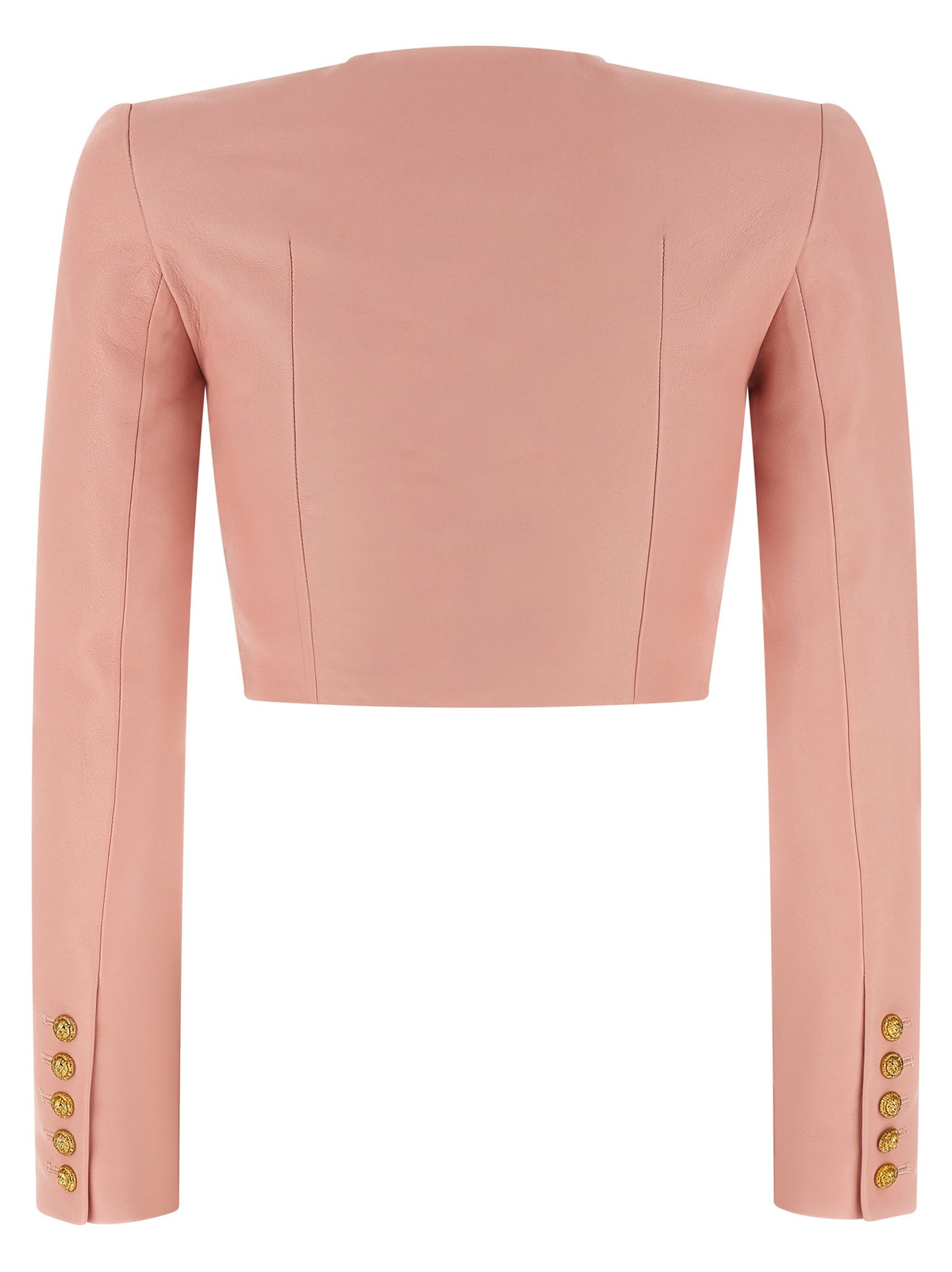 Balmain Testa Di Leone Bolero Blazer Blue, view 2