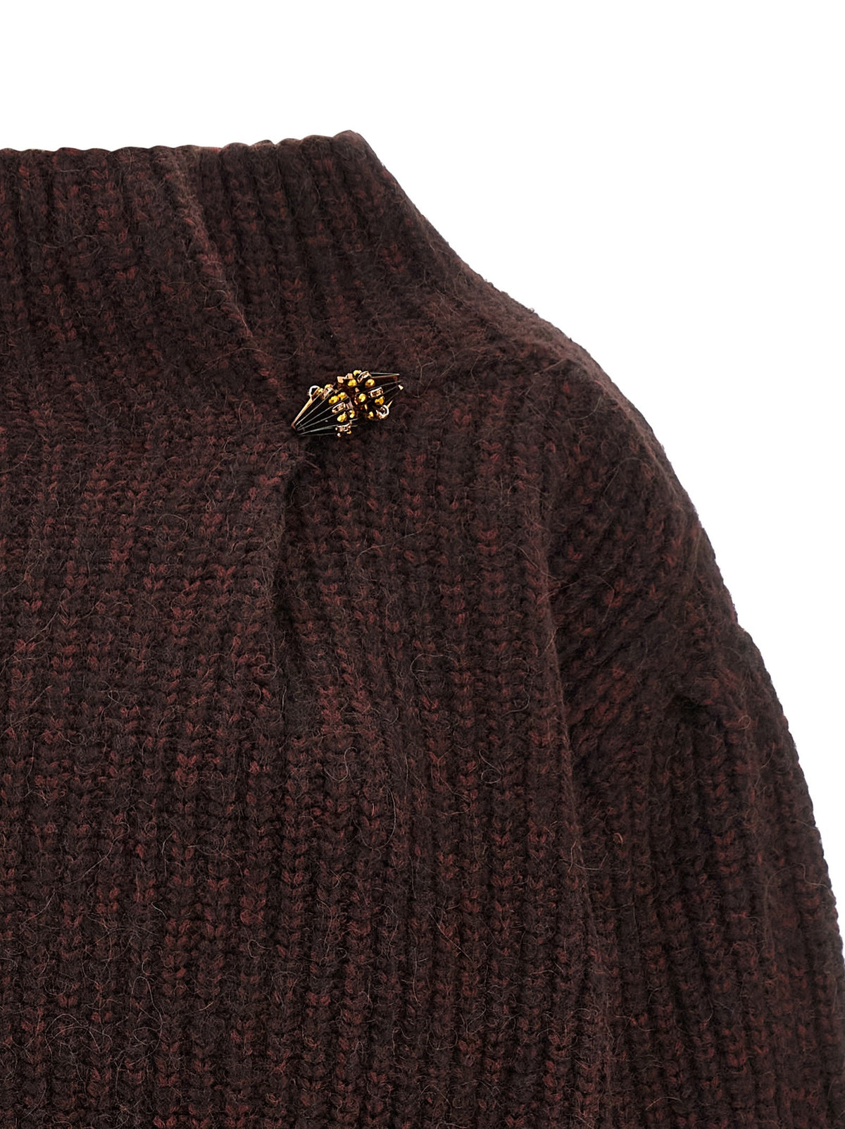 Dries Van Noten Teubina Sweater Red, view 3