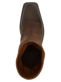 Marsell Tex Texan Ankle Boots Brown