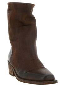 Marsell Tex Texan Ankle Boots Brown