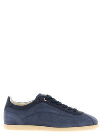 Brunello Cucinelli Texture Nubuck Sneakers Blue