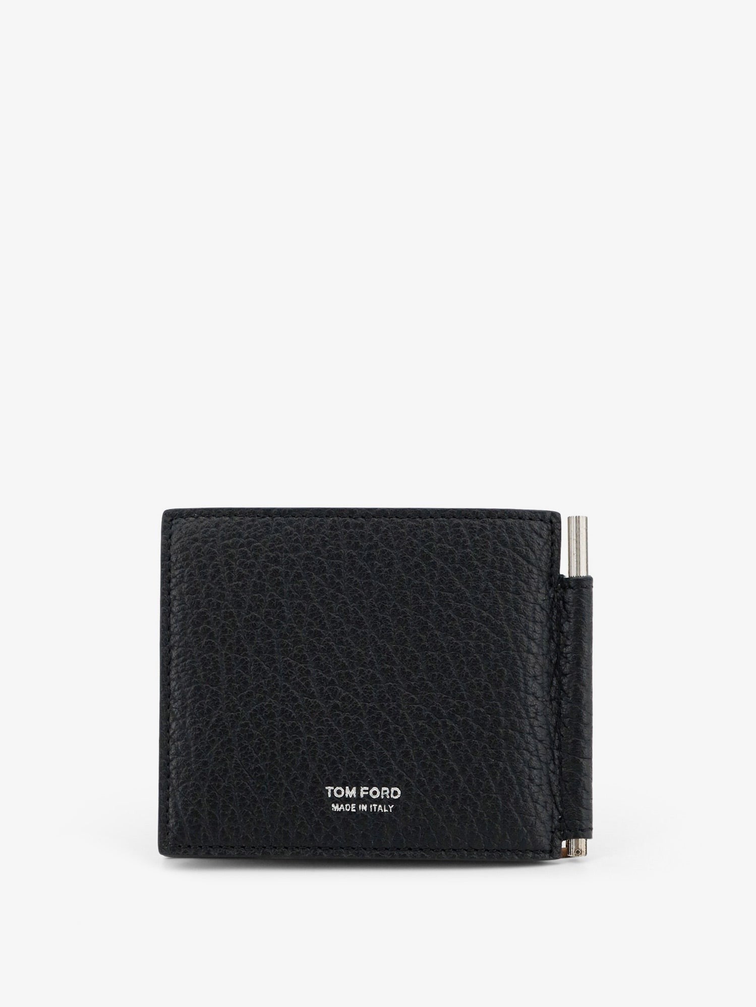 Tom Ford Men's Textured Leather Wallet Black