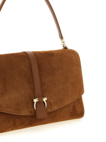 Ferragamo Th Shoulder Bag Brown