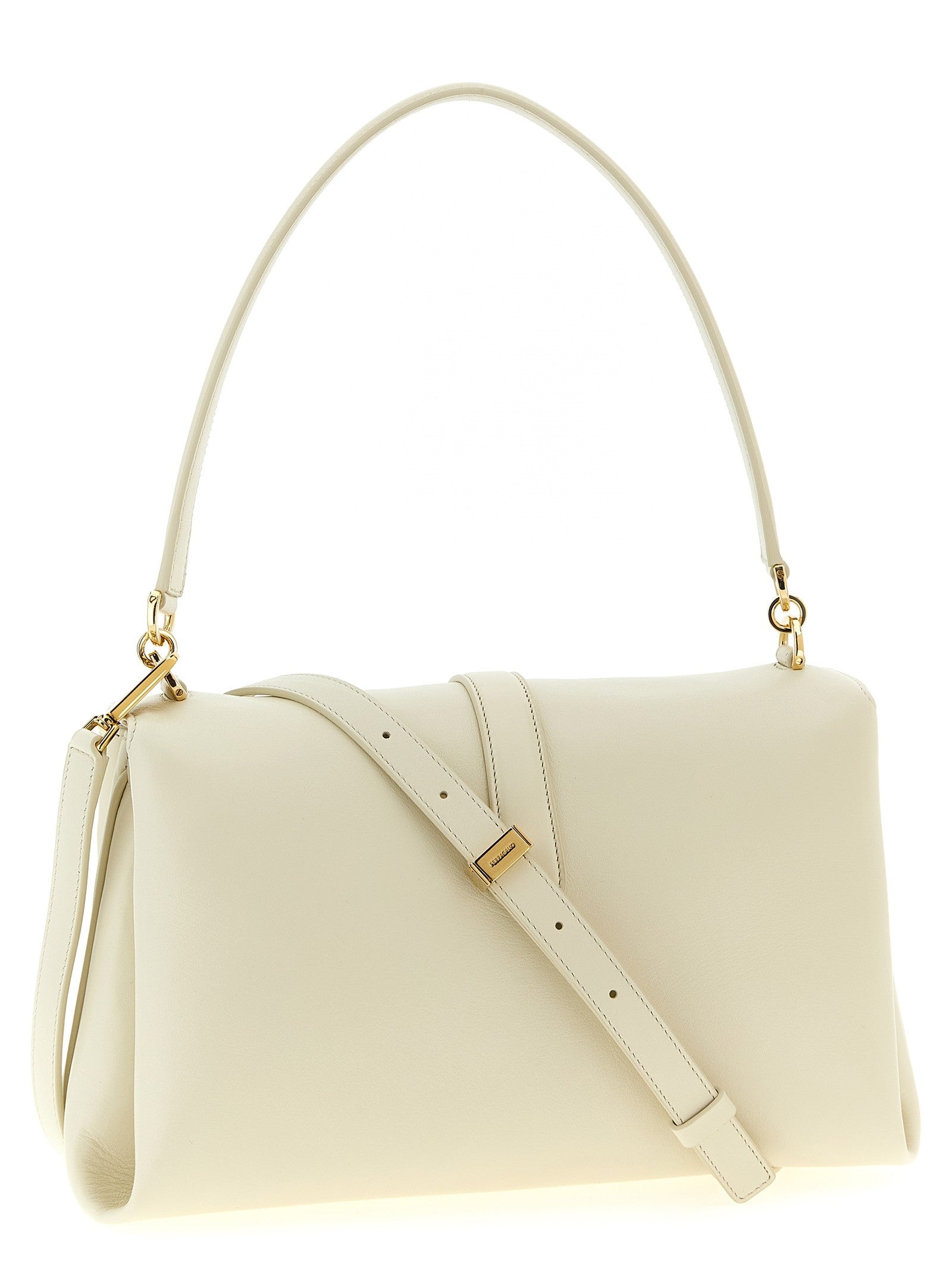 Ferragamo TH ( ) Shoulder Bag White